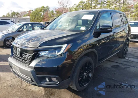 2021 Honda Passport Awd Ex-L from USA, damaged, VIN 5FNYF8H57MB004862